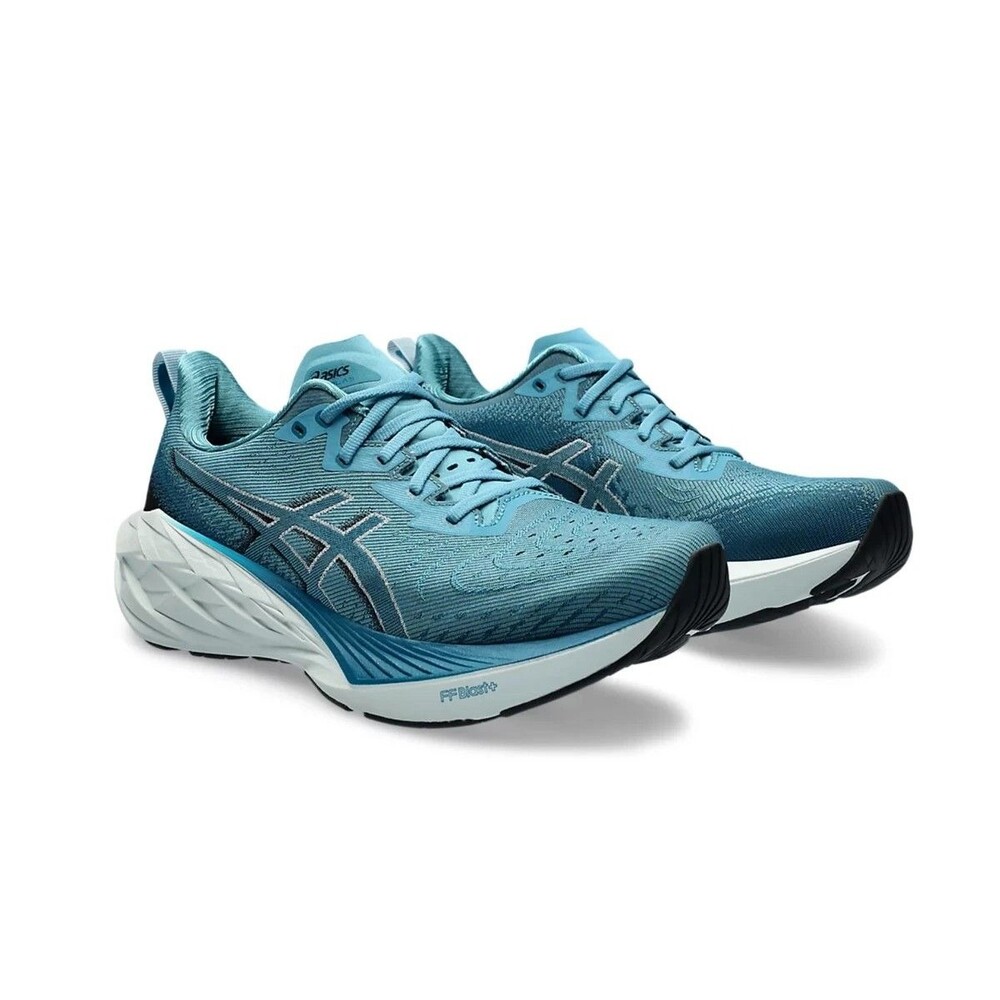 ASICS Novablast 4 Running Shoes Men’s Blue Teal Evening Teal 1011B693-401 12